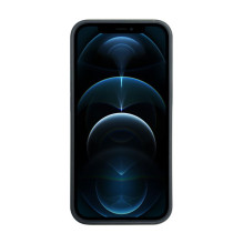 iLike Apple iPhone 12 / 12 Pro silikoninis plastikinis dėklas, ekologiškas, spausdintas, juodas iLike Apple iPhone 12 / 12 Pro silikoninis plastikinis dėklas, ekologiškas, spausdintas, juodas