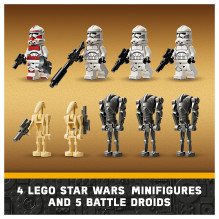 LEGO Star Wars Clone Trooper Battle Droid Battle Pack