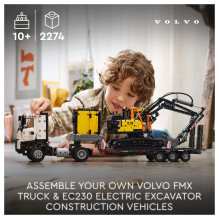 LEGO Technic Volvo FMX Truck &amp; EC230 Electric Excavator