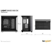 Be quiet! Light Base 600 DX Black
