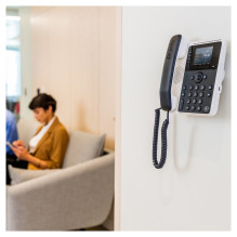 HP Poly Edge E100 and PoE-enabled IP phone