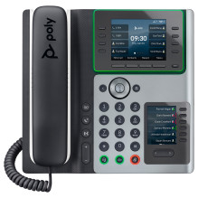 HP Poly Edge E450 ir PoE palaikantis IP telefonas HP Poly Edge E450 ir PoE palaikantis IP telefonas