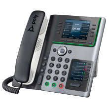 HP Poly Edge E450 ir PoE palaikantis IP telefonas HP Poly Edge E450 ir PoE palaikantis IP telefonas