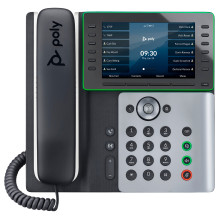 HP Poly Edge E550 ir PoE palaikantis IP telefonas