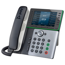HP Poly Edge E550 ir PoE palaikantis IP telefonas
