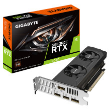 GIGABYTE GeForce RTX 3050 OC žemo profilio 6G vaizdo plokštė