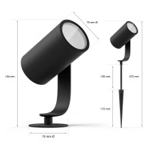 „Philips by Signify Hue“ balta ir spalvota aplinkos šviesa 1741530P7