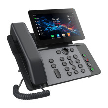 „Fanvil V66“, aukščiausios kokybės IP telefonas / SIP / POE / Gigabit / USB prievadas / „Bluetooth“ / „Wi-Fi“ „Fanvil V66“, aukščiausios kokybės IP telefonas / SIP / POE / Gigabit / USB prievadas / „Bluetooth“ / „Wi-Fi“