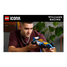 LEGO ICONS Williams Racing FW14B &amp; Nigel Mansell