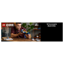 LEGO ICONS Williams Racing FW14B &amp; Nigel Mansell