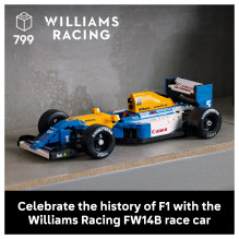 LEGO ICONS Williams Racing FW14B &amp; Nigel Mansell