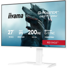 iiyama G-MASTER GB2771QSU-W1 computer monitor 68.6 cm (27") 2560 x 1440 pixels Wide Quad HD White