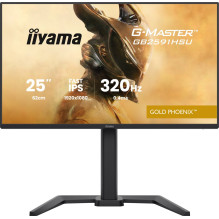 „iiyama G-MASTER GB2591HSU-B1“ kompiuterio monitorius 62,2 cm (24,5") 1920 x 1080 pikselių „Full HD“ LED juodas