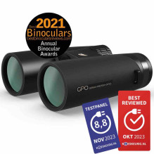 Optinis prietaisas - GPO Passion 8x42ED žiūronai 8x42ED atsparūs vandeniui juodi