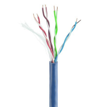 LAN Cable - Gembird UPC-5004E-SOL, Solid, 305 m, Blue