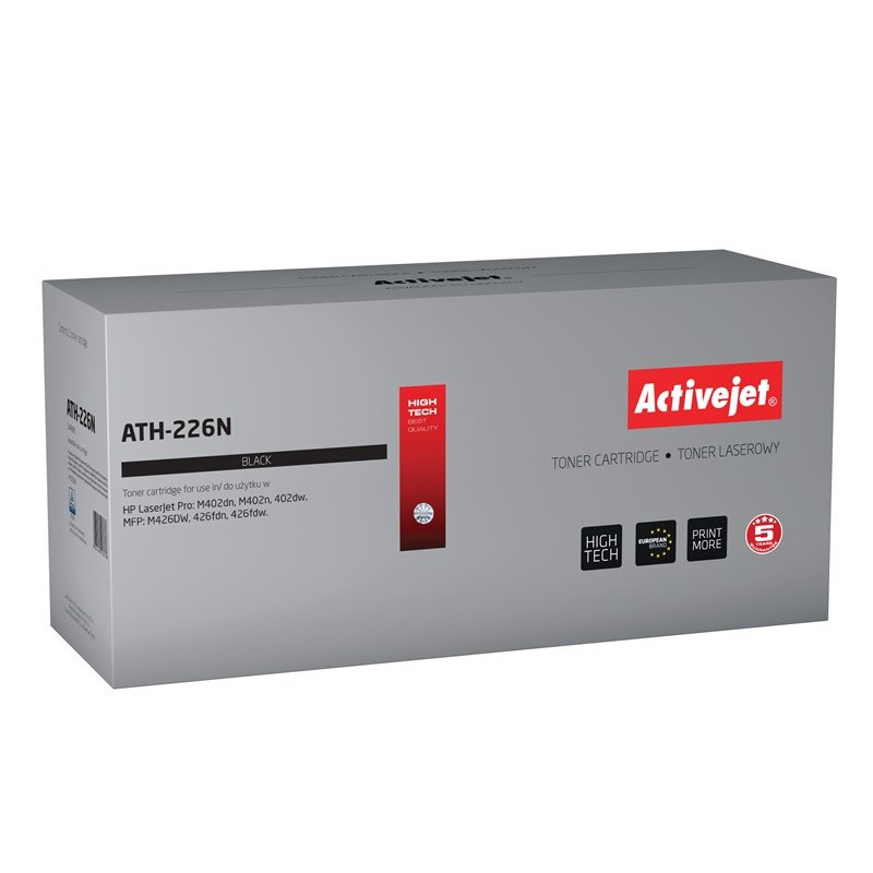 Tonerio Kasetė - Activejet ATH-226N, Juoda