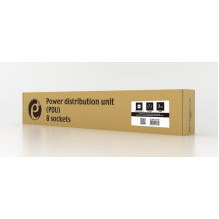 Power Distribution Unit - Gembird C14, Black Power Distribution Unit - Gembird C14, Black