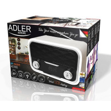 Radio Receiver - Adler AD 1185 Portable White Radio Receiver - Adler AD 1185 Portable White