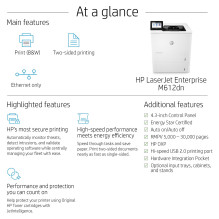 HP LaserJet Enterprise M612dn