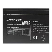 „Green Cell“ AGM akumuliatorius 12 V 12 Ah - Akumuliatorius - 12 000 mAh „Green Cell“ AGM akumuliatorius 12 V 12 Ah - Akumuliatorius - 12 000 mAh