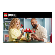 LEGO Botanicals Rožių puokštė 10328