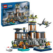 LEGO City policijos kalėjimo sala