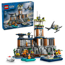 LEGO City policijos kalėjimo sala