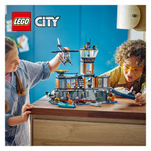 LEGO City policijos kalėjimo sala