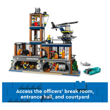 LEGO City policijos kalėjimo sala