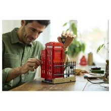 LEGO Ideas Raudona Londono telefono būdelė LEGO Ideas Raudona Londono telefono būdelė