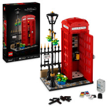 LEGO Ideas Red London Telephone Box LEGO Ideas Red London Telephone Box