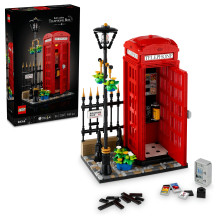 LEGO Ideas Red London Telephone Box LEGO Ideas Red London Telephone Box