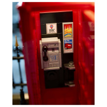 LEGO Ideas Raudona Londono telefono būdelė LEGO Ideas Raudona Londono telefono būdelė