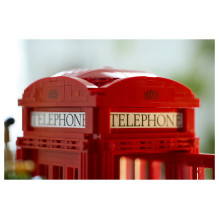 LEGO Ideas Raudona Londono telefono būdelė LEGO Ideas Raudona Londono telefono būdelė