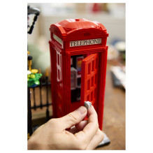 LEGO Ideas Raudona Londono telefono būdelė LEGO Ideas Raudona Londono telefono būdelė