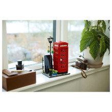 LEGO Ideas Raudona Londono telefono būdelė LEGO Ideas Raudona Londono telefono būdelė