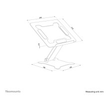 Neomounts DS20-740BL1 laptop stand Neomounts DS20-740BL1 laptop stand