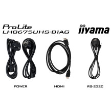 iiyama LH8675UHS-B1AG Signage Display