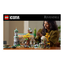 LEGO ICONS ŽIEDŲ VIEŠPATS: RIVENDELL
