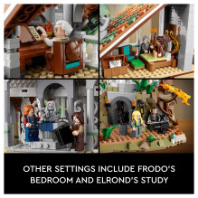 LEGO ICONS ŽIEDŲ VIEŠPATS: RIVENDELL