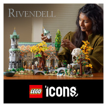 LEGO ICONS ŽIEDŲ VIEŠPATS: RIVENDELL