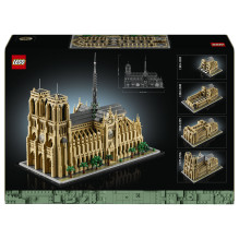 LEGO architektūra Notre-Dame de Paris LEGO architektūra Notre-Dame de Paris