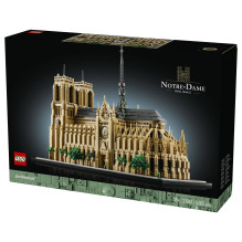 LEGO architektūra Notre-Dame de Paris LEGO architektūra Notre-Dame de Paris