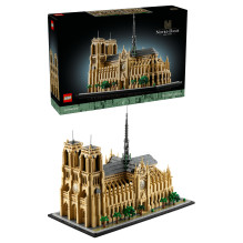 LEGO architektūra Notre-Dame de Paris LEGO architektūra Notre-Dame de Paris