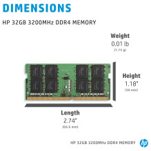 HP 4S967AA AC3 memory module HP 4S967AA AC3 memory module