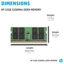 HP 4S967AA AC3 memory module HP 4S967AA AC3 memory module