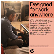 HP Renew Executive 16-inch Laptop Backpack HP Renew Executive 16-inch Laptop Backpack