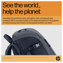 HP Travel 25 Liter 15.6 Iron Gray Laptop Backpack HP Travel 25 Liter 15.6 Iron Gray Laptop Backpack
