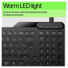 HP 405 Backlit Wired keyboard