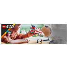 LEGO Žvaigždžių karų džedajaus Bobo žvaigždės naikintuvas